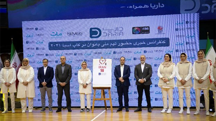 رونمایی از پیراهن تیم ملی بسکتبال بانوان اعزامی به مسابقات آسیایی 7 رونمایی از پیراهن تیم ملی بسکتبال بانوان اعزامی به مسابقات آسیایی