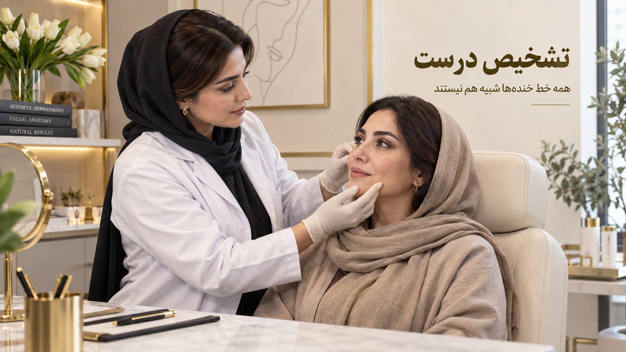 خط خندهتان حتی بدون خندیدن دیده میشود؛ اندولیفت بهتر است یا فیلر؟ 5 اندولیفت یا فیلر خط خنده؛ کدام برای شما مناسبتر است؟