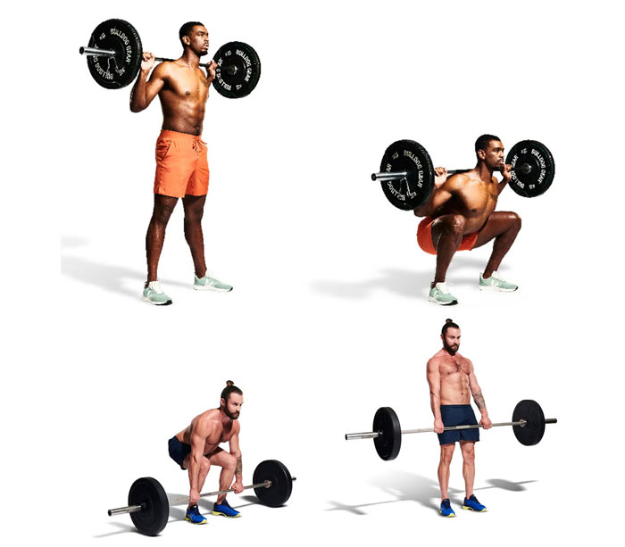 کلاستر ست چیست + فواید سیستم تمرینی کلاستر ست 11 Lower Push & Lower Pull