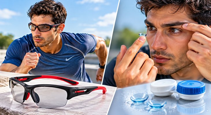 ورزش های مناسب افراد عینکی؛ کدام رشته را انتخاب کنیم؟ 7 عینک ورزشی طبی بهتر است یا لنز تماسی؟