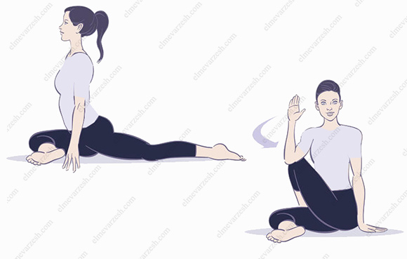 افزایش انعطاف پذیری و ریکاوری بدن با 10 دقیقه تمرین یوگا - تصویری 18 افزایش انعطاف پذیری و ریکاوری بدن با 10 دقیقه تمرین یوگا - تصویری