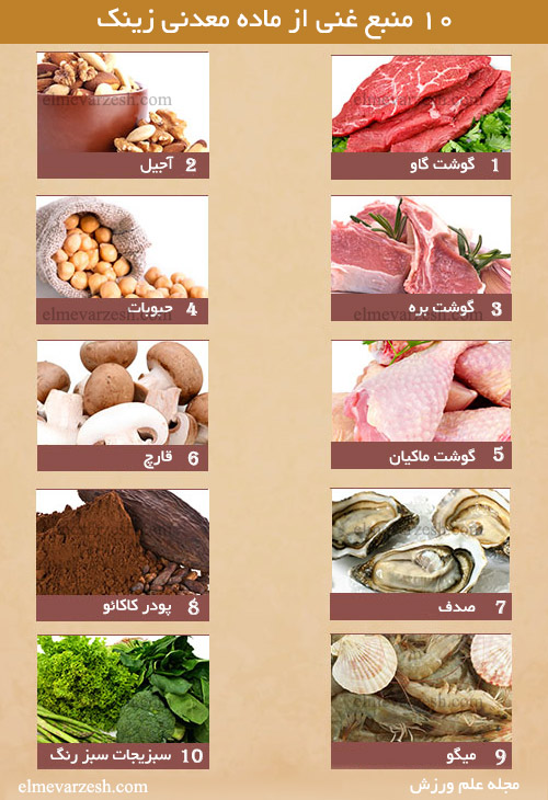 مهمترین فواید زینک در بدنسازی و برای ورزشکاران 6 5 دلیل که چرا ورزشکاران به زینک بیشتری نیاز دارند؟