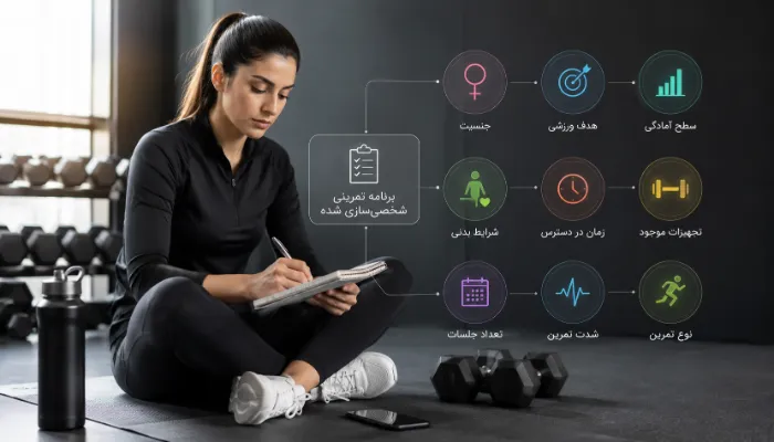 چطور برنامه تمرینی رایگان بگیریم ؟ 5 برنامه شخصی سازی شده